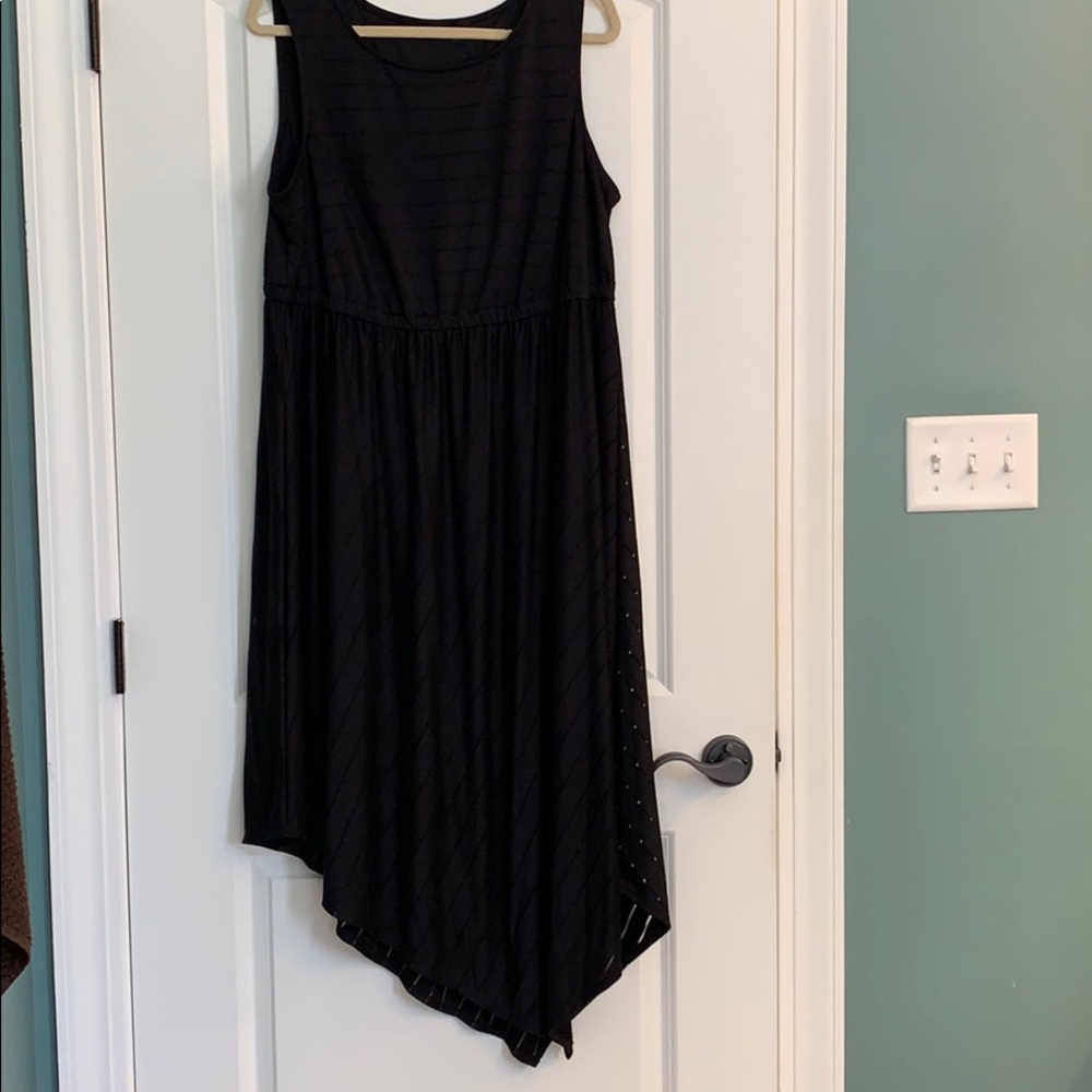 Apt 9 black asymmetrical dress